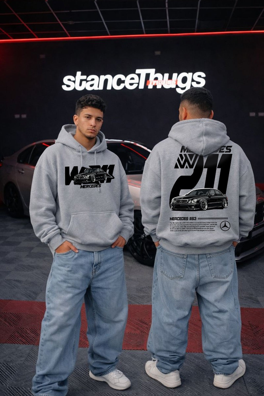 Oversize Mercedes E63 W211 Hoodie