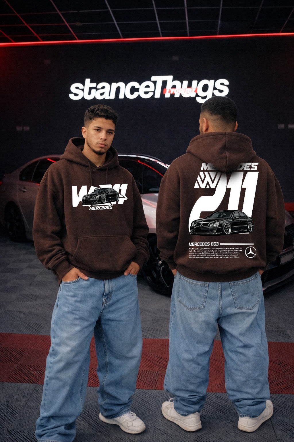 Oversize Mercedes E63 W211 Hoodie