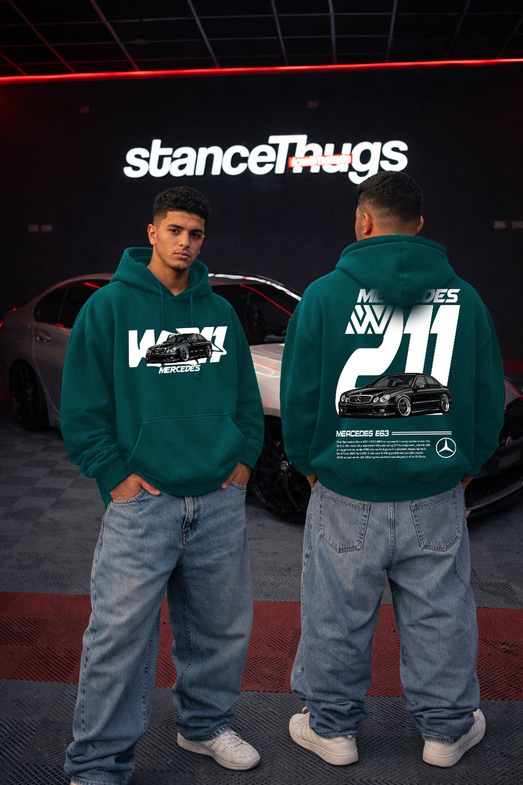 Oversize Mercedes E63 W211 Hoodie