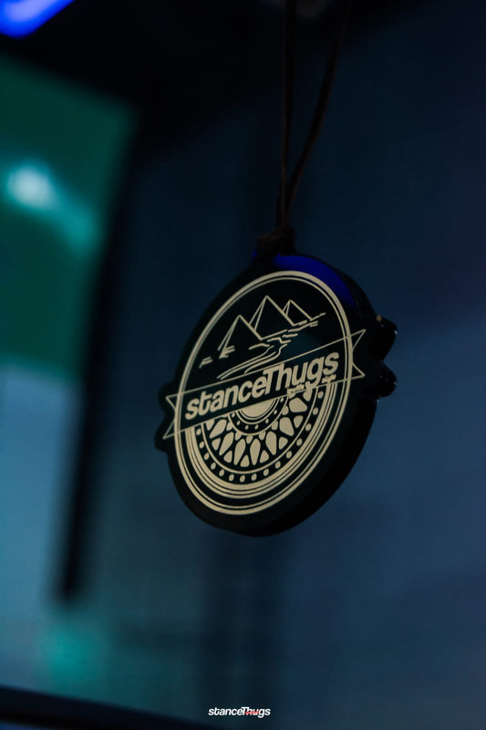 Pyramids Logo Mirror Hanging