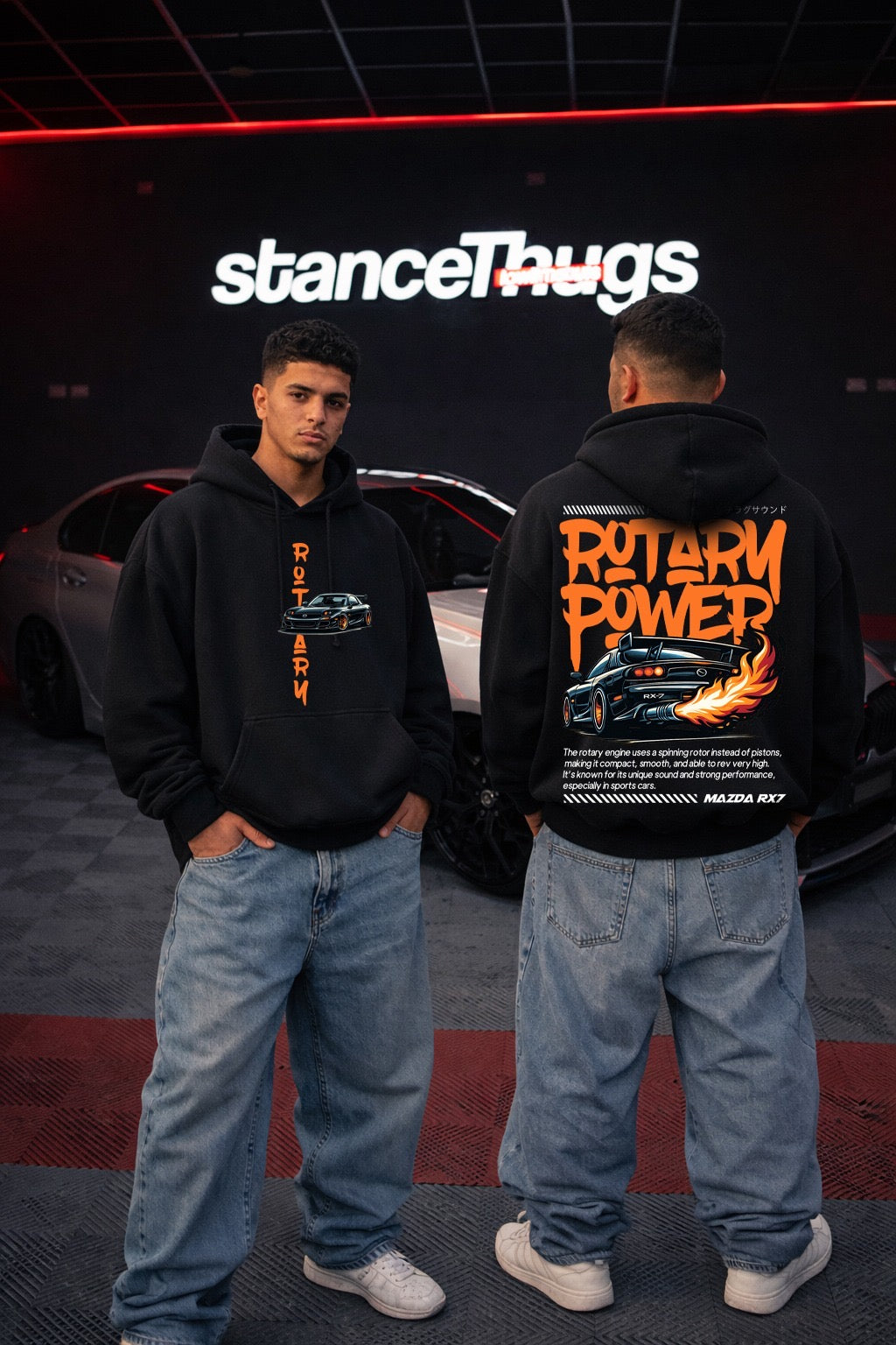 Oversize Mazda RX7 Hoodie