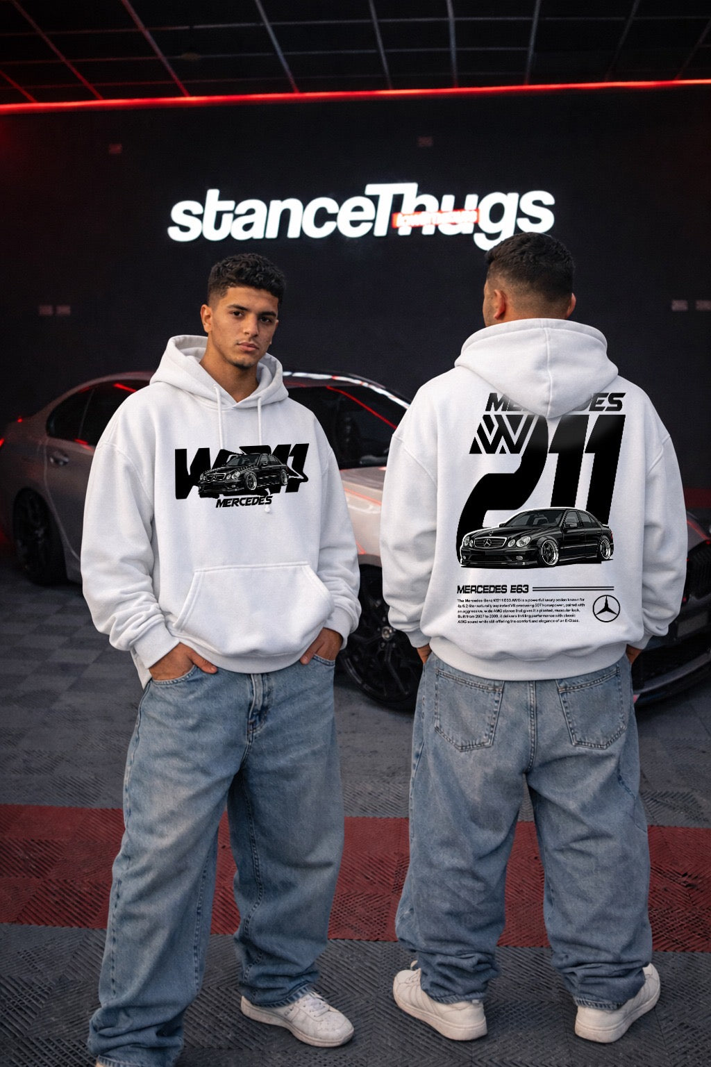 Oversize Mercedes E63 W211 Hoodie