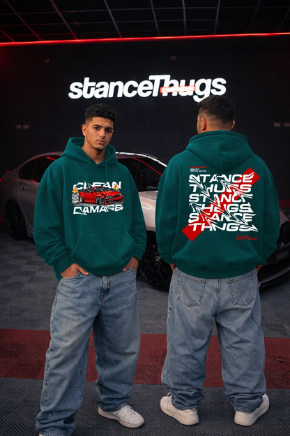 Oversize Clean Damage E46 Hoodie