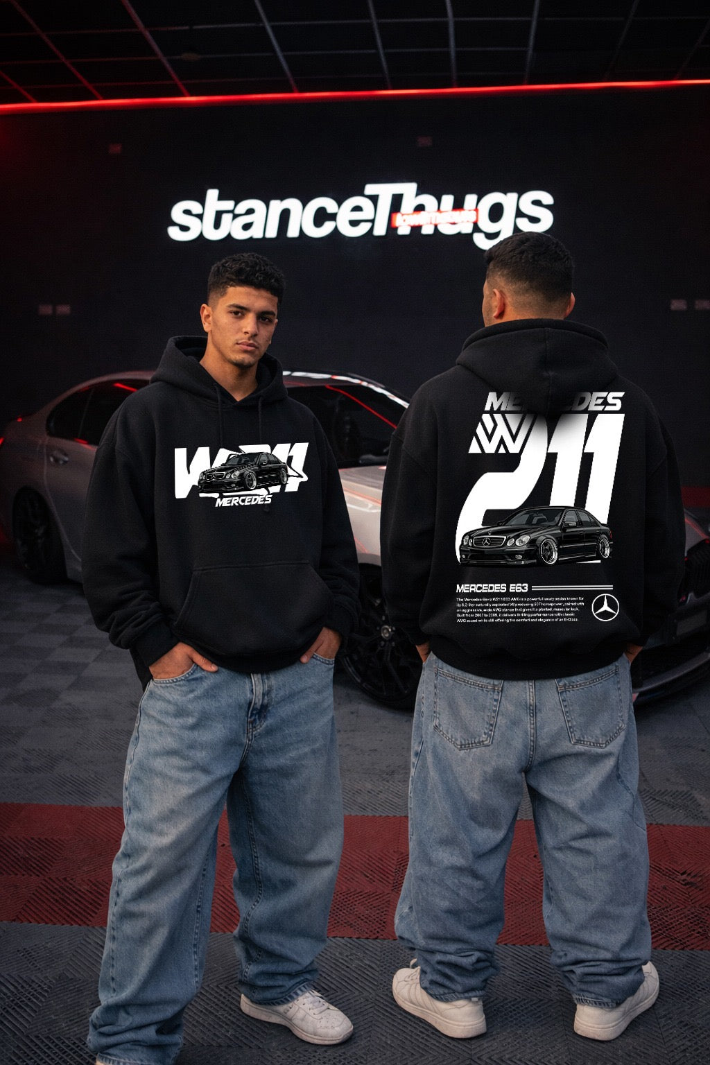 Oversize Mercedes E63 W211 Hoodie