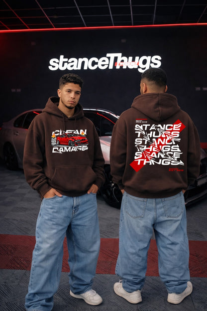 Oversize Clean Damage E46 Hoodie