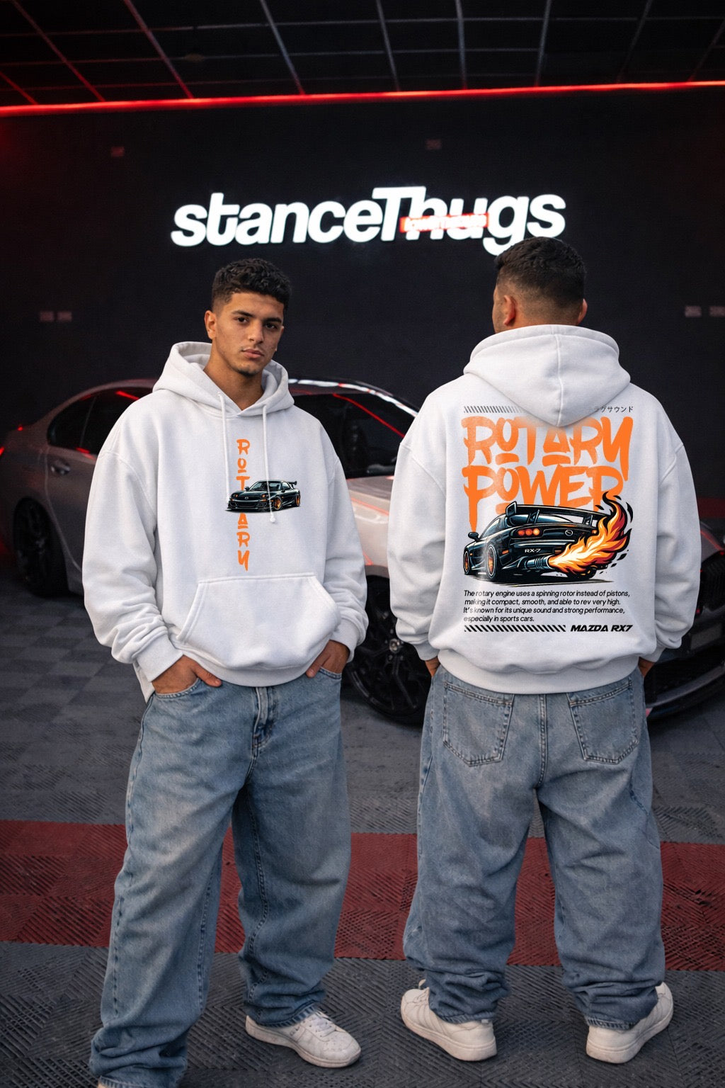 Oversize Mazda RX7 Hoodie