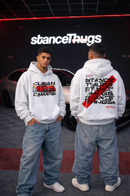 Oversize Clean Damage E46 Hoodie