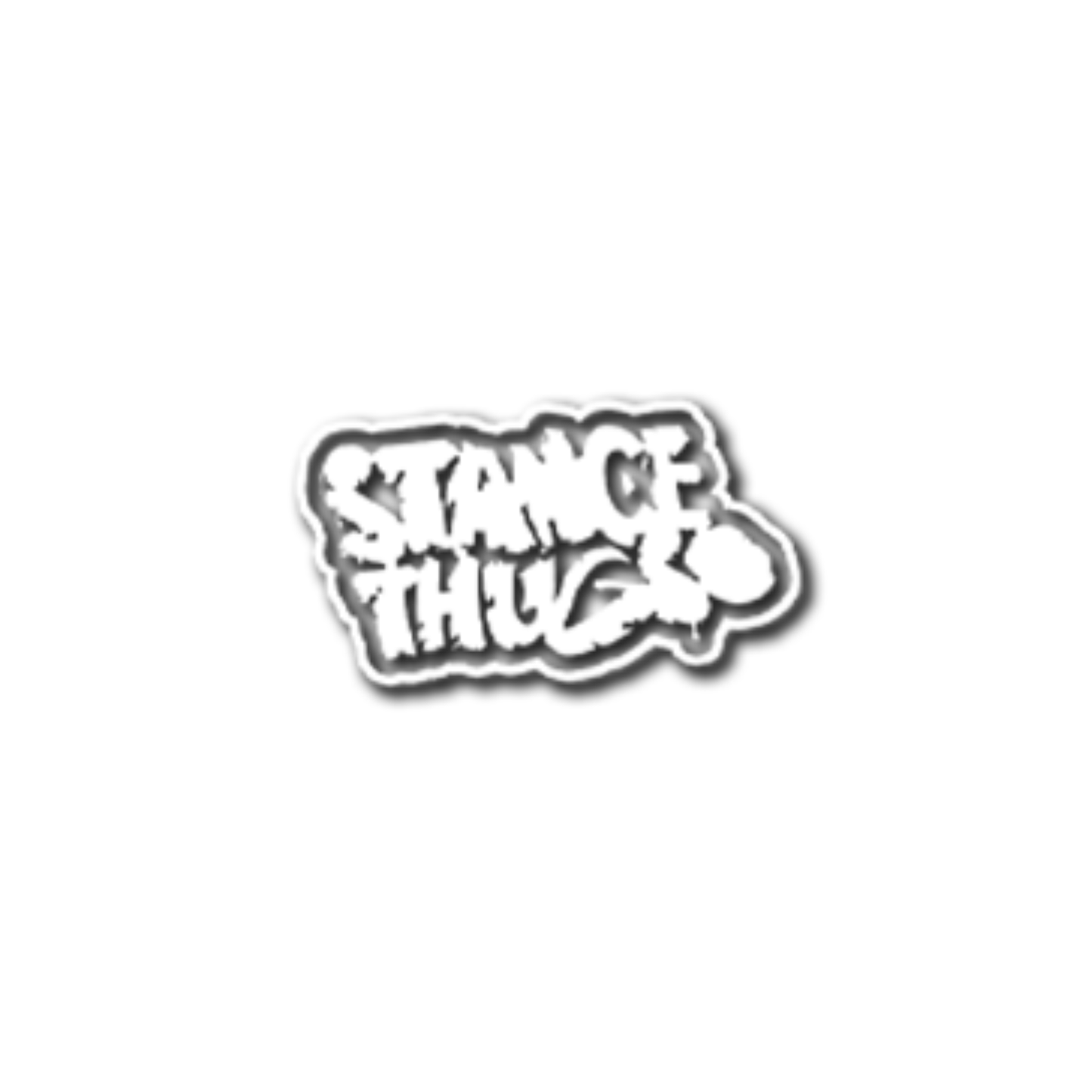 2D StanceThugs Sticker