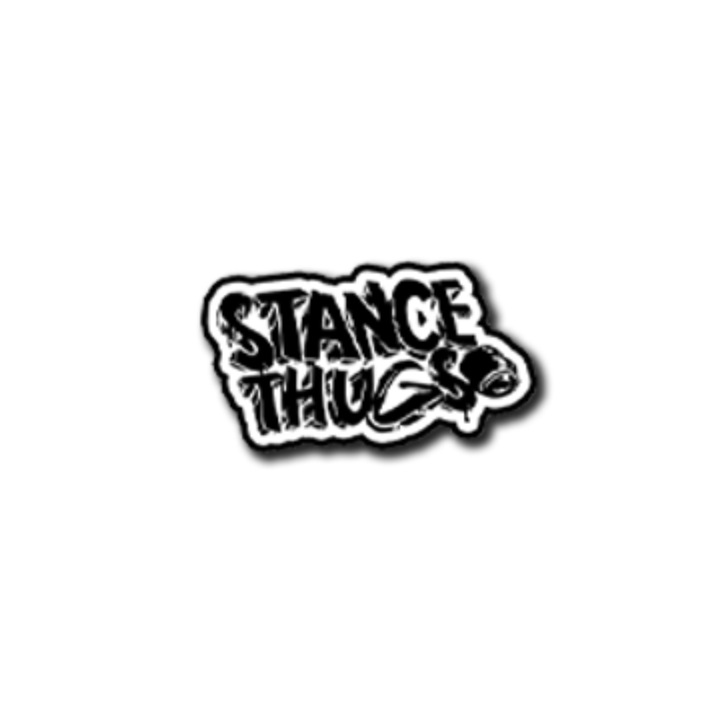 2D StanceThugs Sticker
