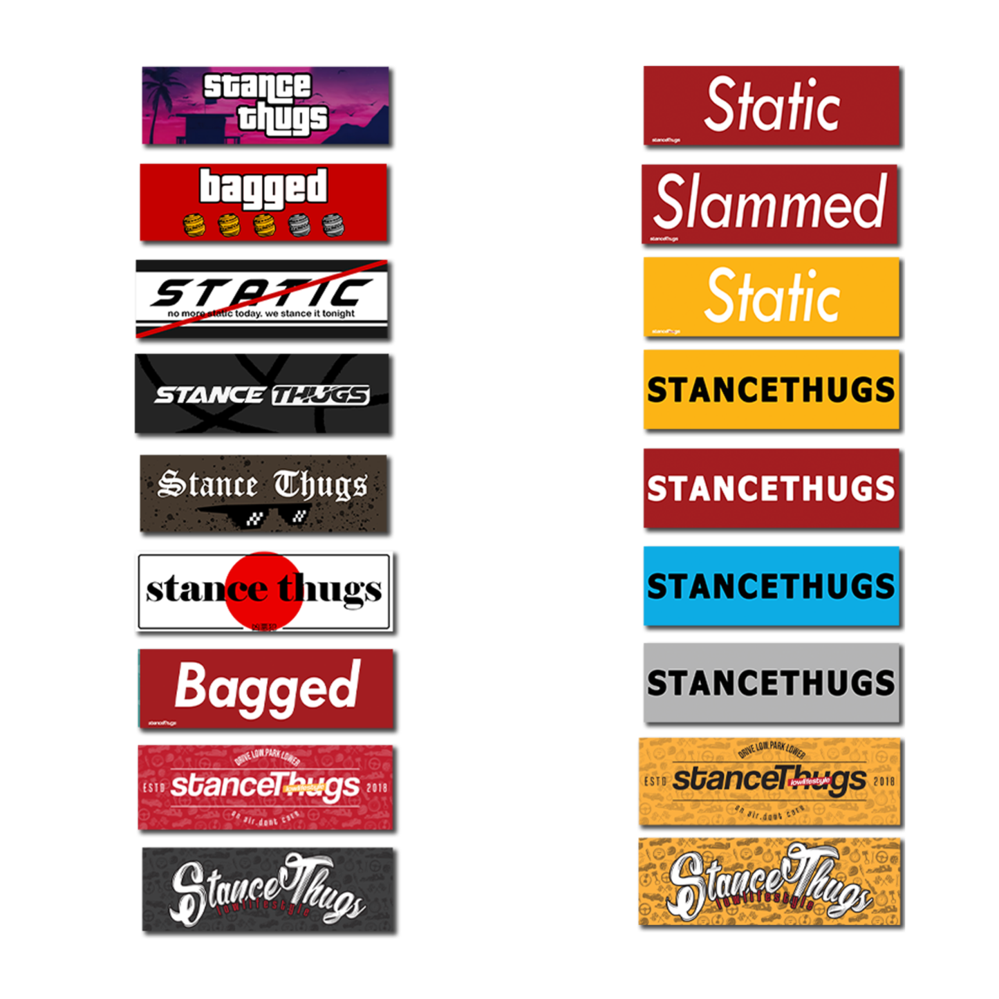 Assorted Printed Stickers