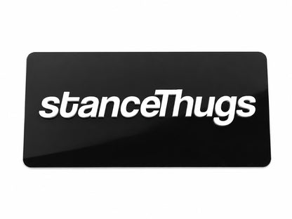 StanceThugs Licence plate Holder